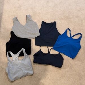 Old Navy Sports Bras - Gray, Black, Blue